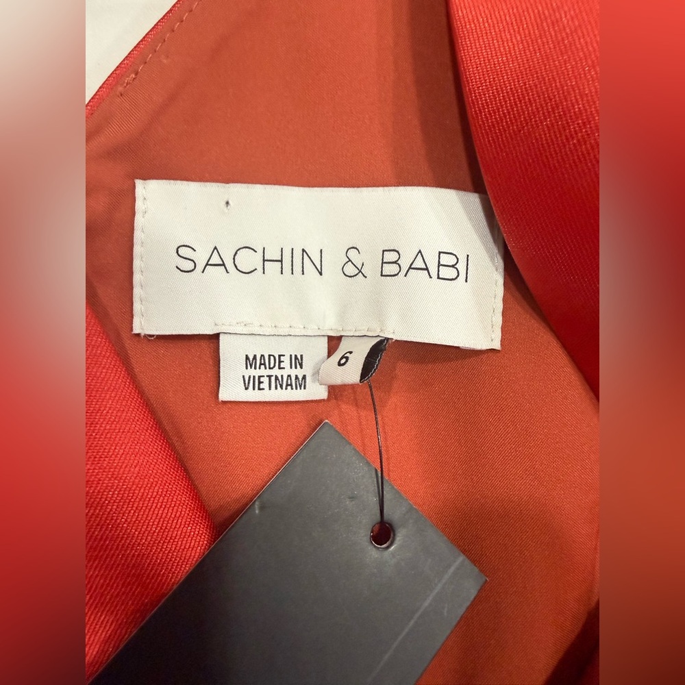 Sachin + Babi Vibrant Red Maxi Dress - Picture 10 of 13